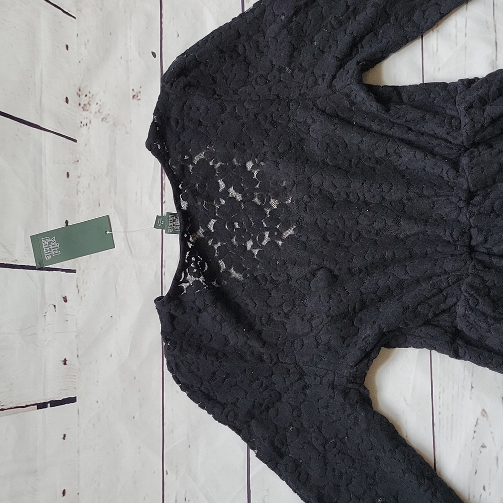 Lace Black Dress - Picture 6 of 7
